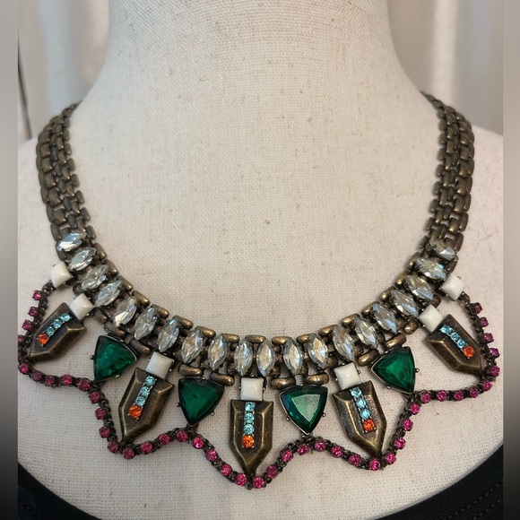 Stella & Dot X Rebecca Minkoff Prisma Statement Necklace EUC - Picture 3 of 10